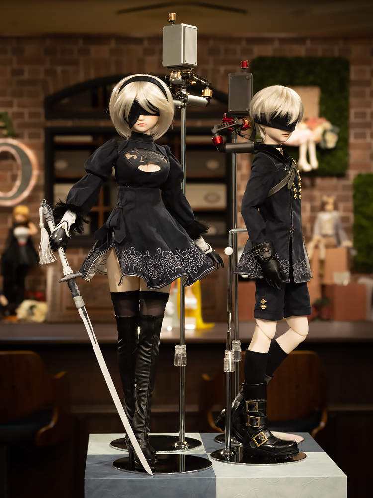 《尼尔：自动人形》精美模型 2B和9S模型还原度超高