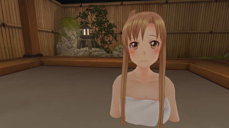 VR手游《刀剑神域 VR Lovely Honey Days》 玩家体验与亚丝娜亲密接触