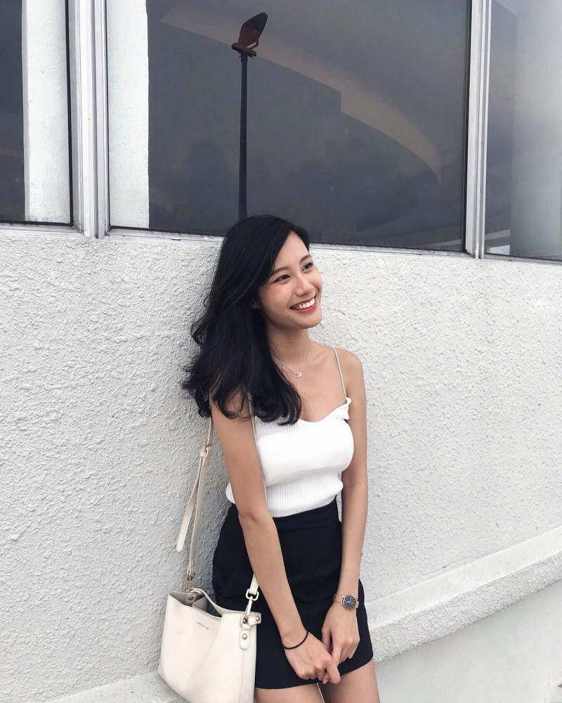 小清新美女Cheryl Tay 甜美笑容吸粉无数