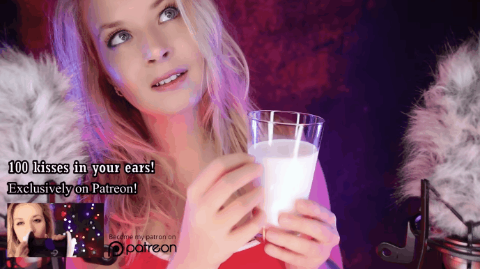 性感小姐姐Valeriya Asmr 玩牛奶助你“快速入睡”