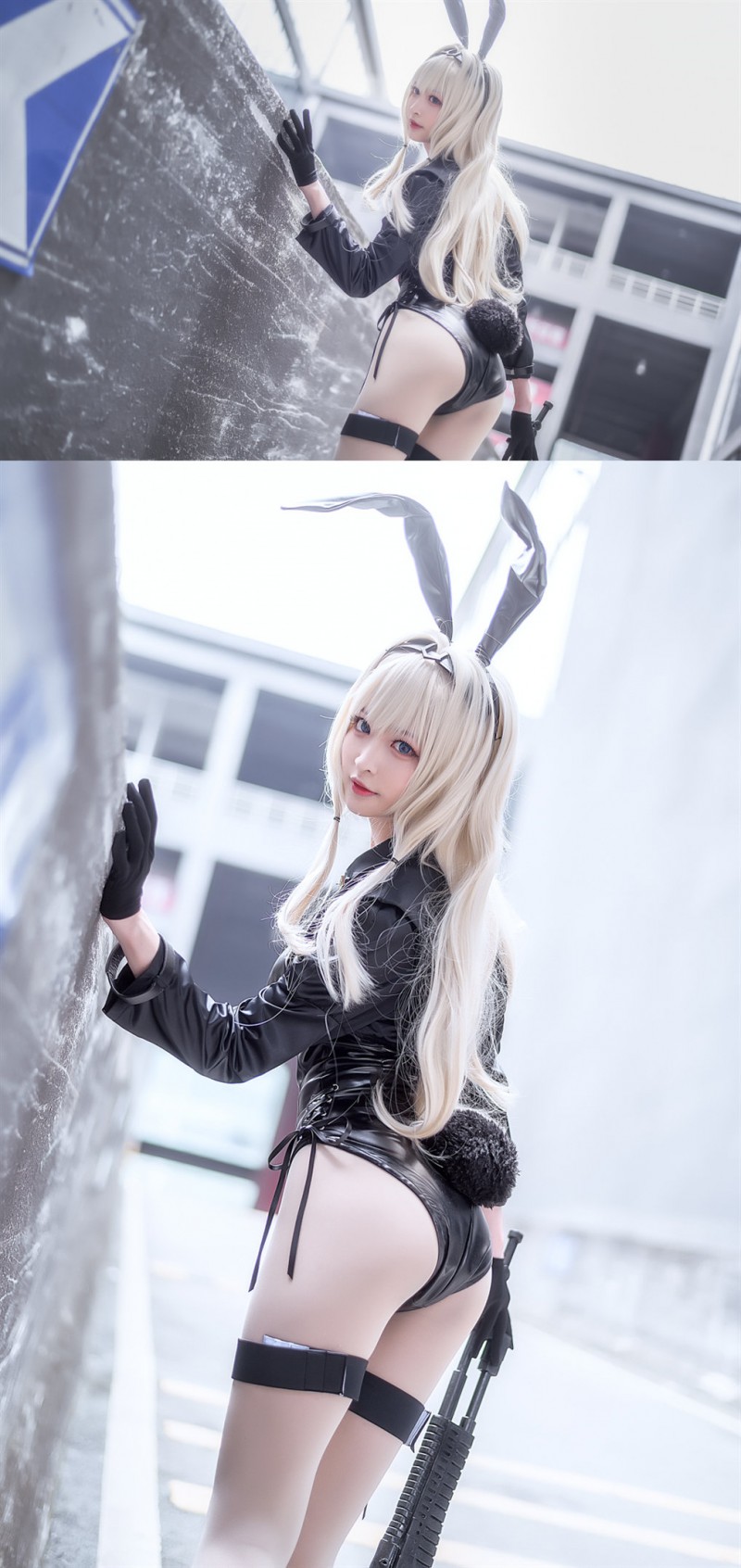 少女前线Cosplay，妹子又白又好看