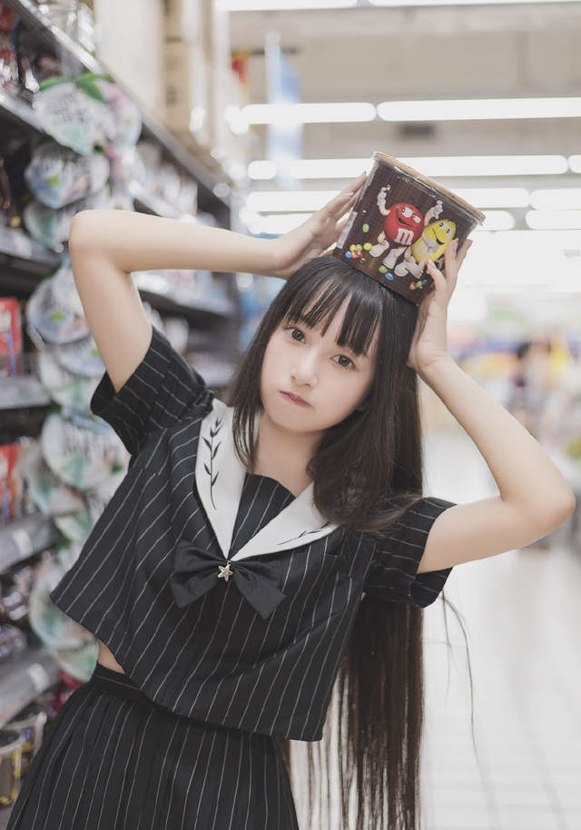 《仙女制服妹》超清纯的样子，男生肯定挡不住！