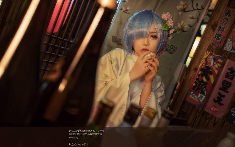 正妹coser《六二二同学》的战斗天使艾丽塔美美角色扮演