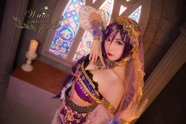 甜萌Coser《BaoBao》神秘面纱公开，绝赞Body尬美胸正出新滋味！