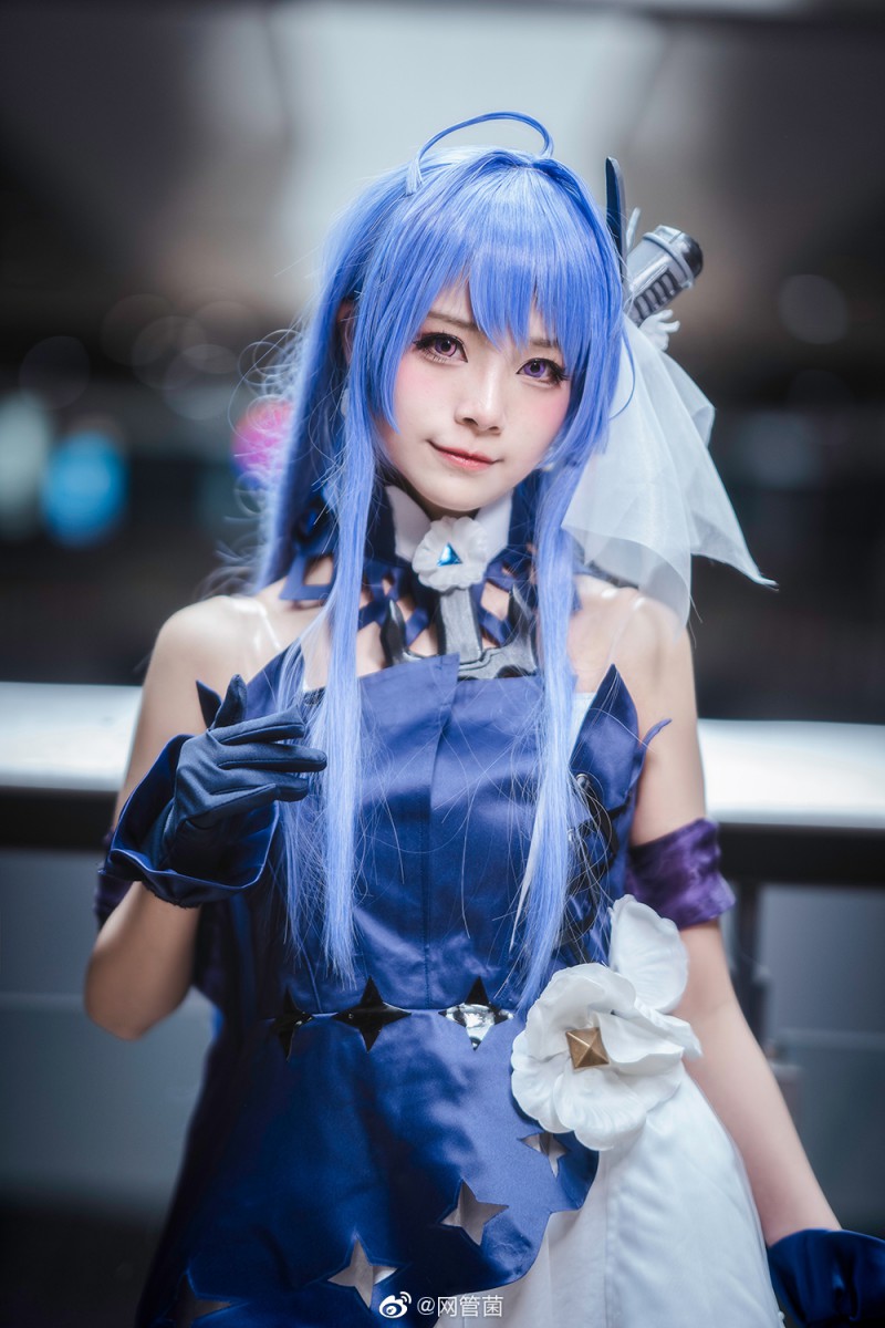 人工智障AI酱《萌死人绊爱cosplay》上海妹子@河野華太可爱了