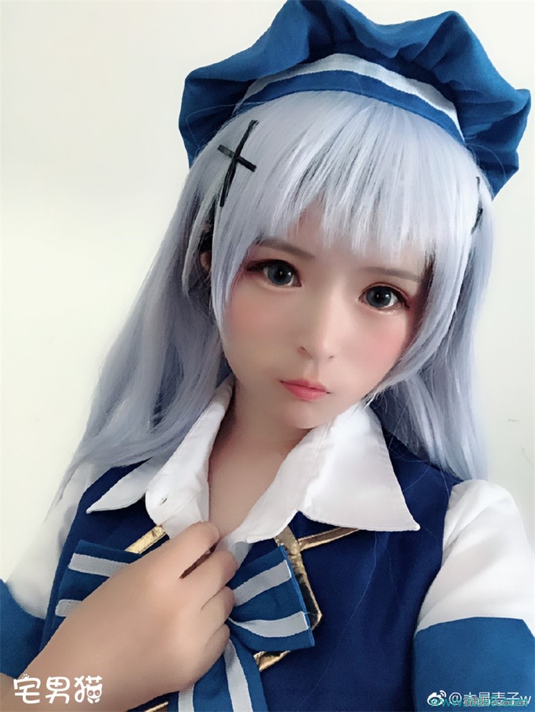 最美人气coser@木易麦子w天然的呆自然的萌！