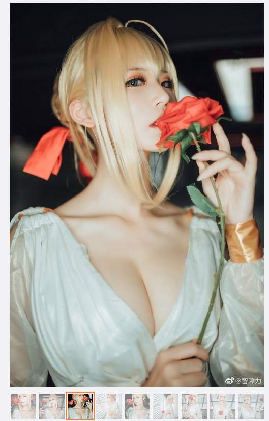 FGO辣妹coser《爱老师_PhD》奇怪为什么总觉得画面特别满