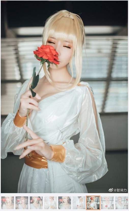 FGO辣妹coser《爱老师_PhD》奇怪为什么总觉得画面特别满