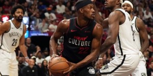 迈博体育 巴特勒36+5布里奇斯23分 热火胜篮网豪取7连胜