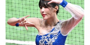 “金枪鱼海报女郎”韩国美女Chia，以“Macarena”舞蹈惊艳全场！啦啦队长全素润以充满活力的魅力吸引了粉丝，吸引了整个体育场的目光。