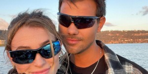 《暮光之城》狼人雅各結婚了！Taylor Lautner緊牽辣妻擁吻　幸福甜喊：永遠愛妳
