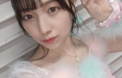 NMB48妹系偶像「安部若菜」邻家女孩气场初恋感十足软绵绵「呆萌小脸」让人好想捏