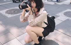 好清新！清大电机女神「阿倪」甜美神颜值让人恋爱，白皙美腿超迷人！