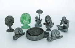 伊藤润二《漩涡》主题诅咒盲盒，卷曲变异杰作立体模型猎奇再现！