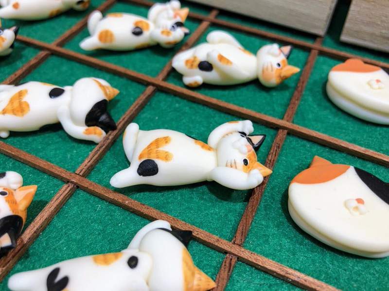 2019日本猫商品祭 治愈系猫咪黑白棋引热议