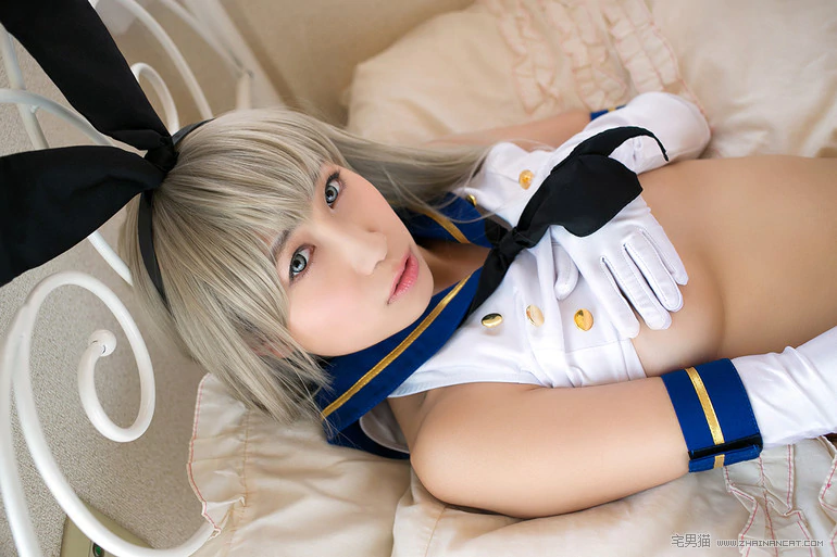 19岁少女cos舰娘《岛风》！没想到写真作品更让人喷血！
