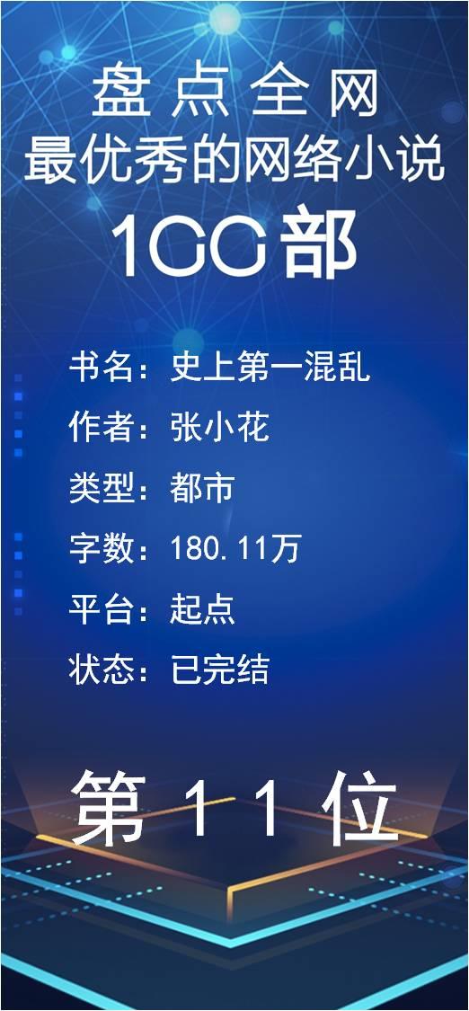 网络十大小说排行榜 盘点全网最优秀的100部网络小说——1~20名