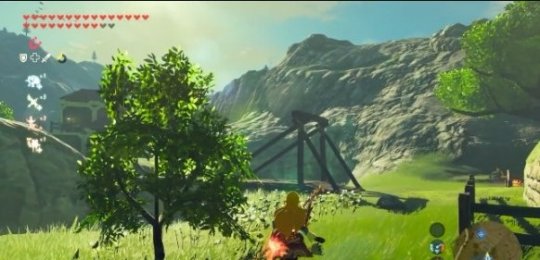 《塞尔达传说：荒野之息》VR MOD 原生4K运行 回合制手机游戏