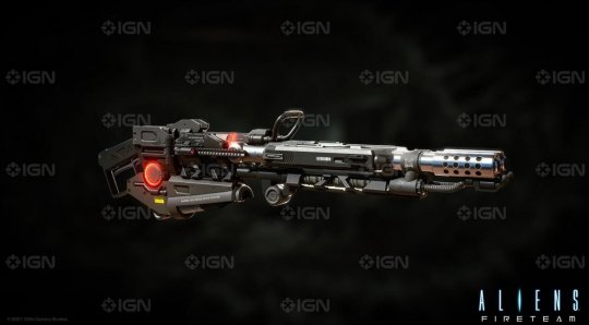 《异形：火力小队》武器概念图 经典脉冲步枪 神武手游宠物