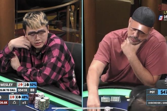 【EV扑克】ALLIN偷鸡撞上葫芦 倒霉到家,一晚损失超$600,000!