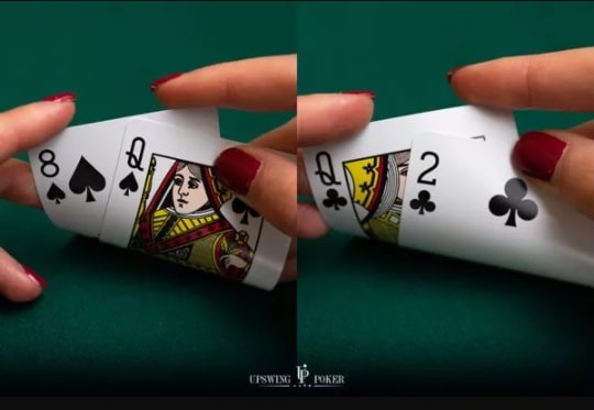 【EV扑克】如何在常规局游戏中小同花Qx牌?