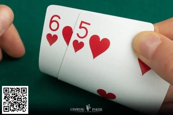 【EV扑克】玩法：用65s开局加注碰上3-bet后可百分百选跟注