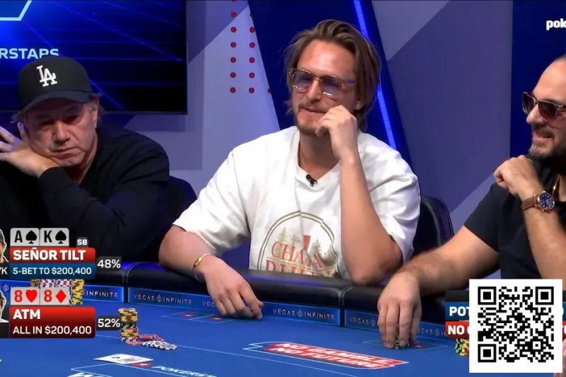 【EV扑克】弃掉QQ后翻牌连发两张Q,David Benyamine惨遭“补刀”