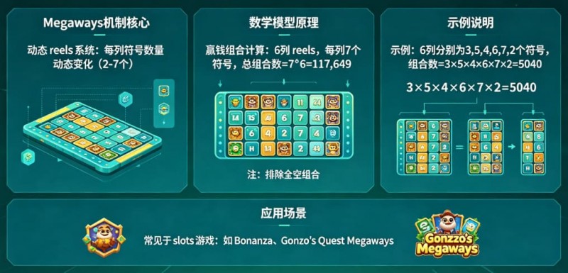 Megaways机制解析:117,649种赢钱方式背后的数学模型。